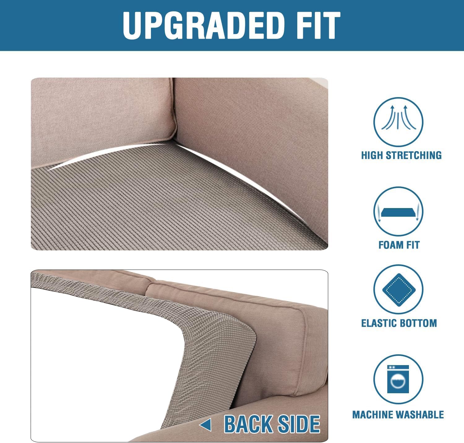 Foto 6 | Funda Para Muebles H.versailtex Super Stretch Spandex Jacquard - Venta Internacional.