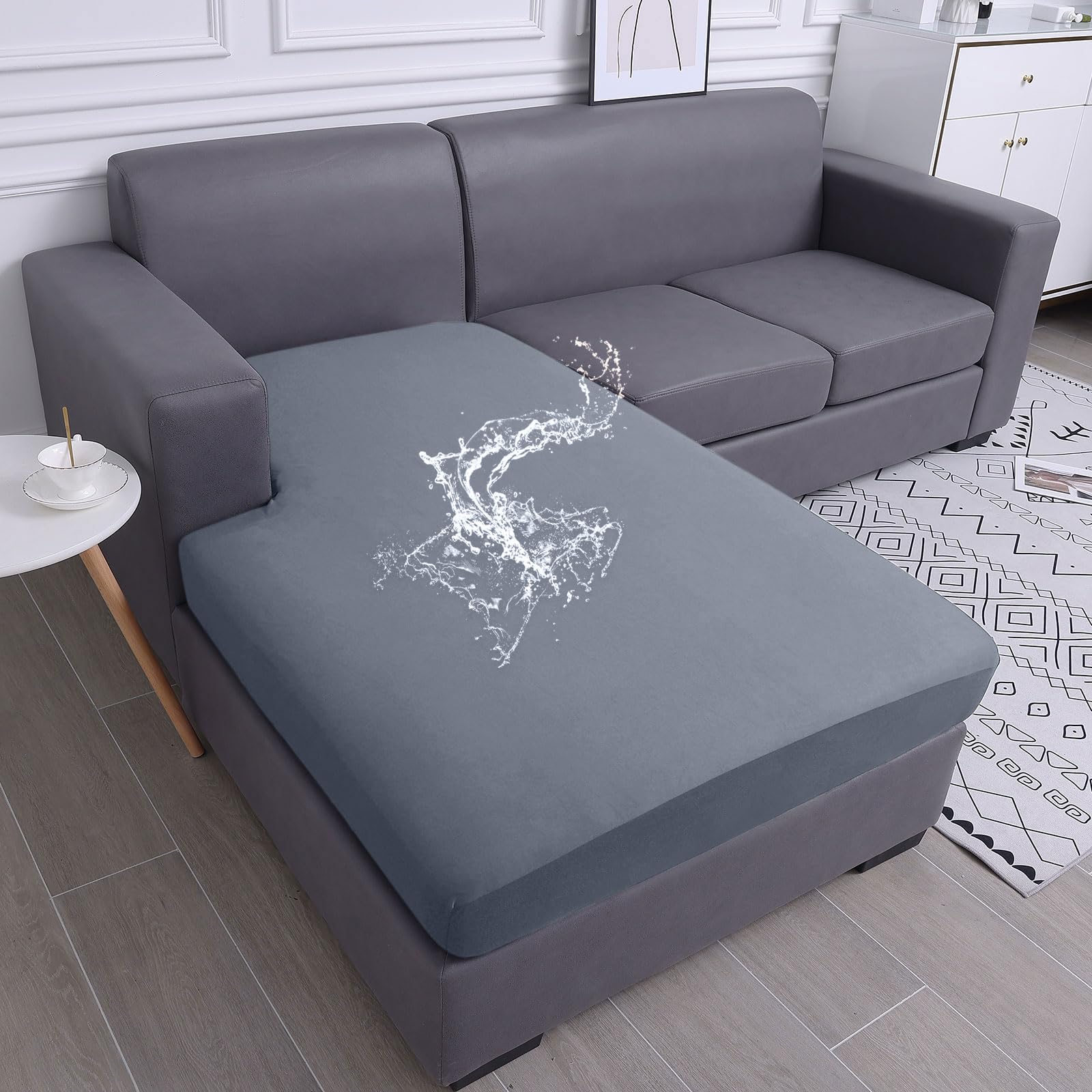 Foto 2 pulgar | Fundas De Asiento Para Cojines De Sofá Hyha, Sofá Seccional Impermeable - Venta Internacional.