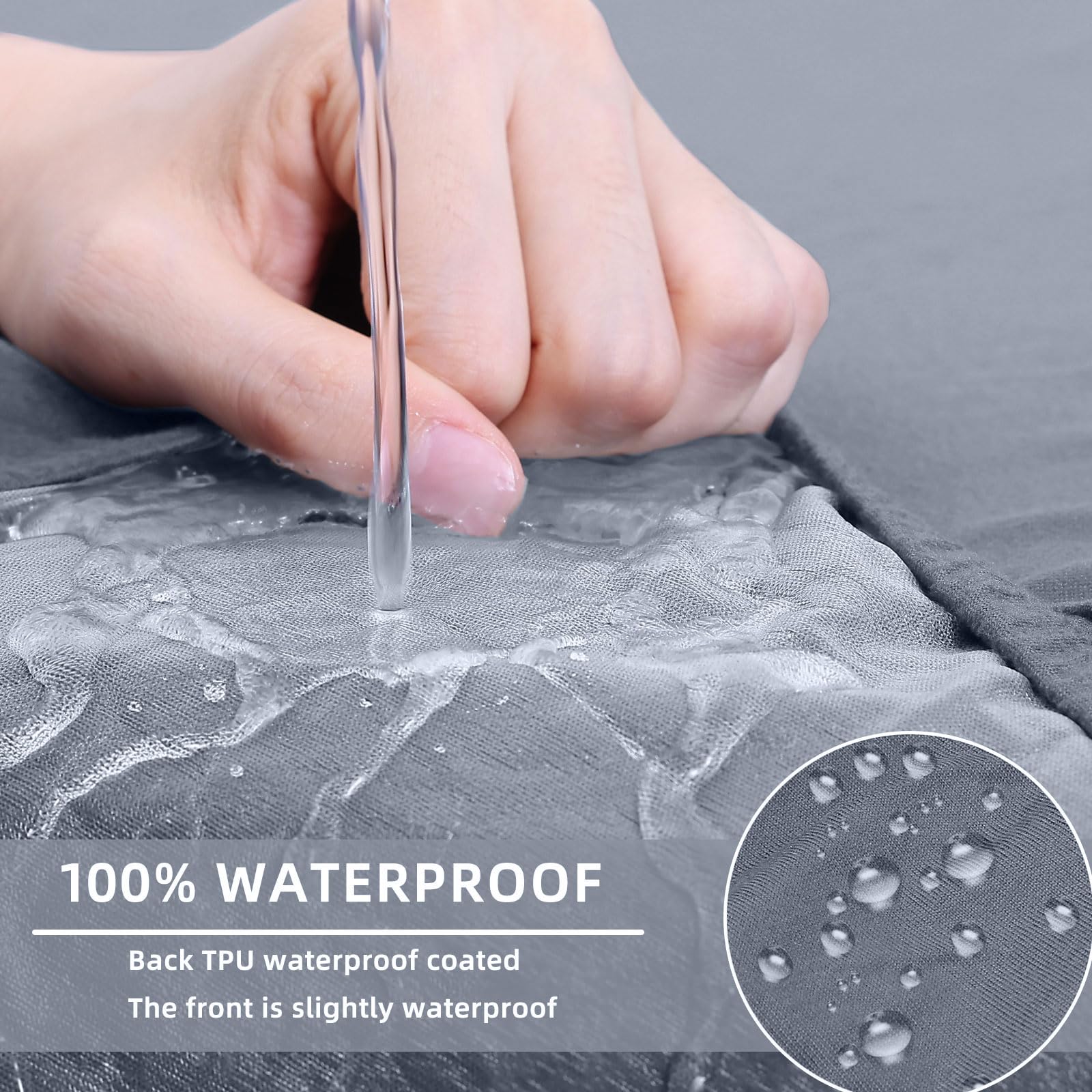 Foto 3 pulgar | Fundas De Asiento Para Cojines De Sofá Hyha, Sofá Seccional Impermeable - Venta Internacional.