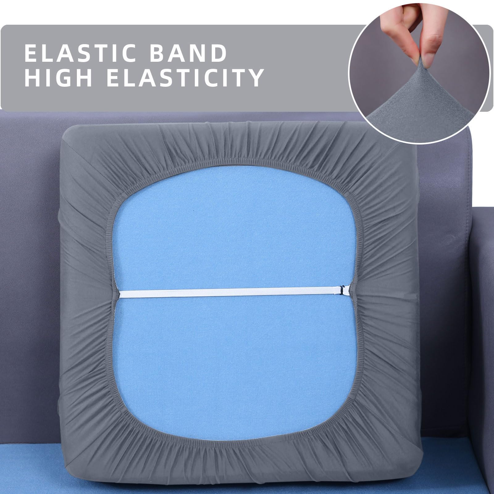 Foto 5 pulgar | Fundas De Asiento Para Cojines De Sofá Hyha, Sofá Seccional Impermeable - Venta Internacional.