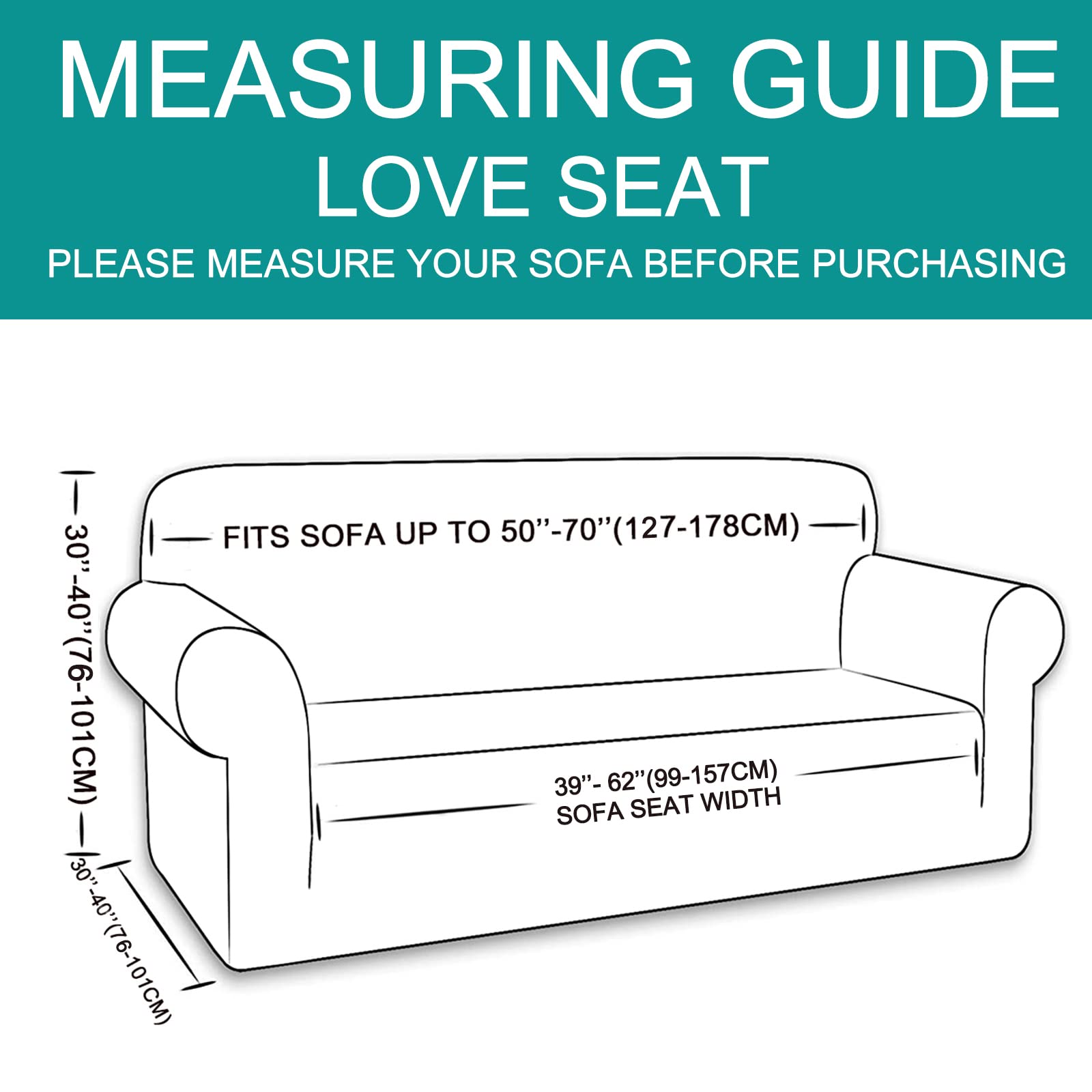 Foto 7 | Funda De Sofá U-nice Home Velvet Loveseat Gris Oscuro - Venta Internacional.