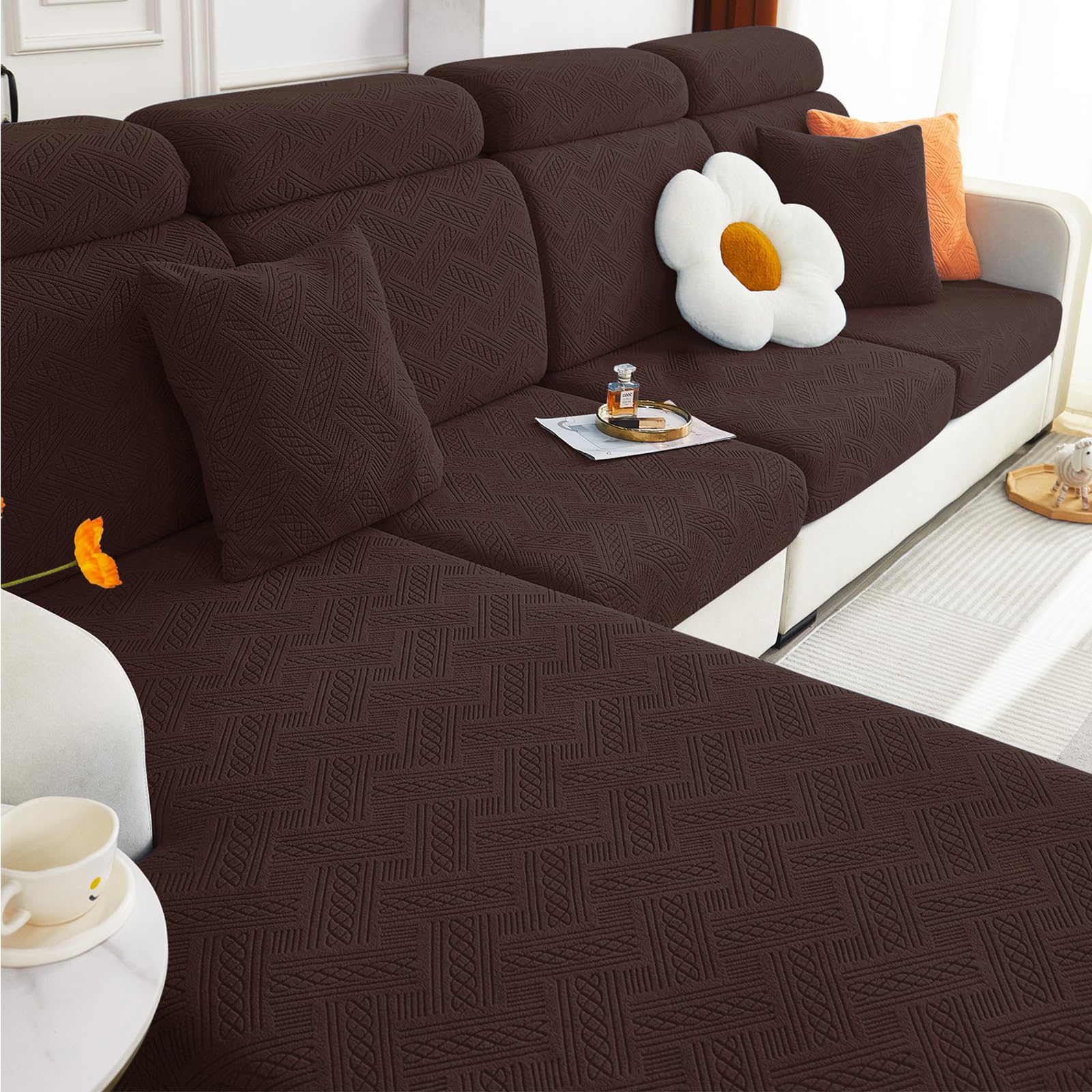 Foto 1 | Fundas De Cojín Hyha Individual Couch Stretch Magic Sofa, 3 Unidades - Venta Internacional.
