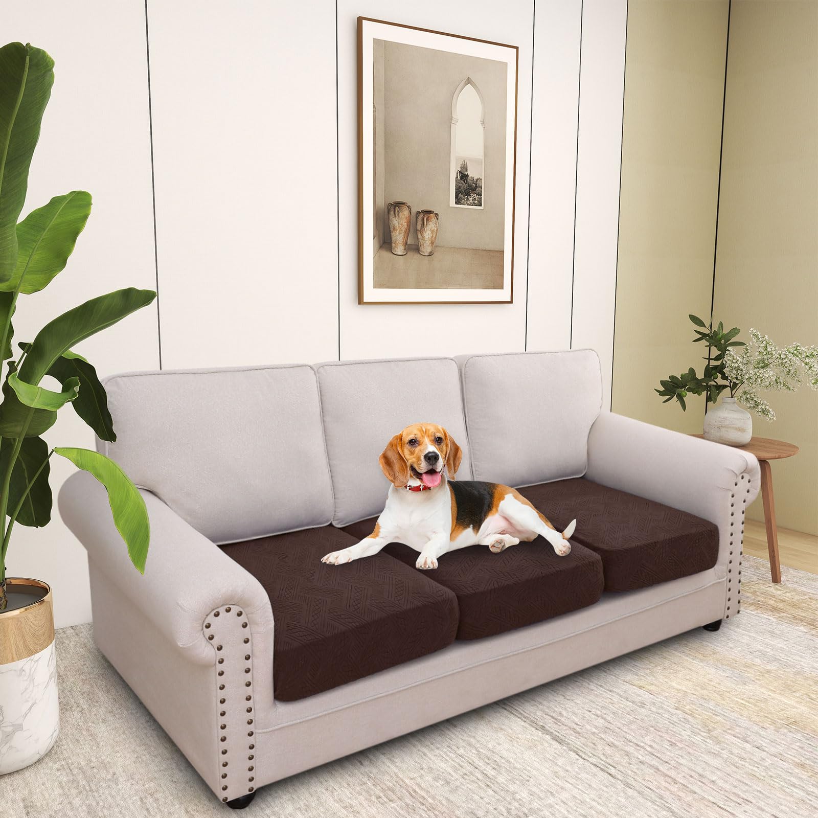 Foto 7 pulgar | Fundas De Cojín Hyha Individual Couch Stretch Magic Sofa, 3 Unidades - Venta Internacional.