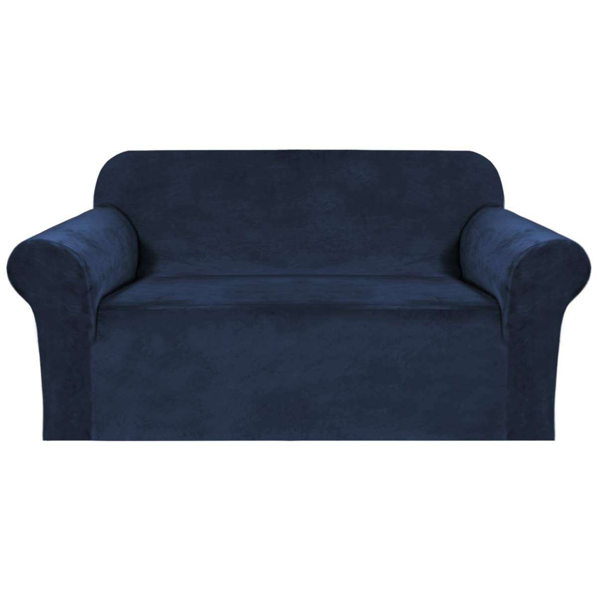 Foto 2 pulgar | Sofá De Dos Plazas De Terciopelo Elástico H.versailtex De Slipcover, Azul Marino - Venta Internacional.