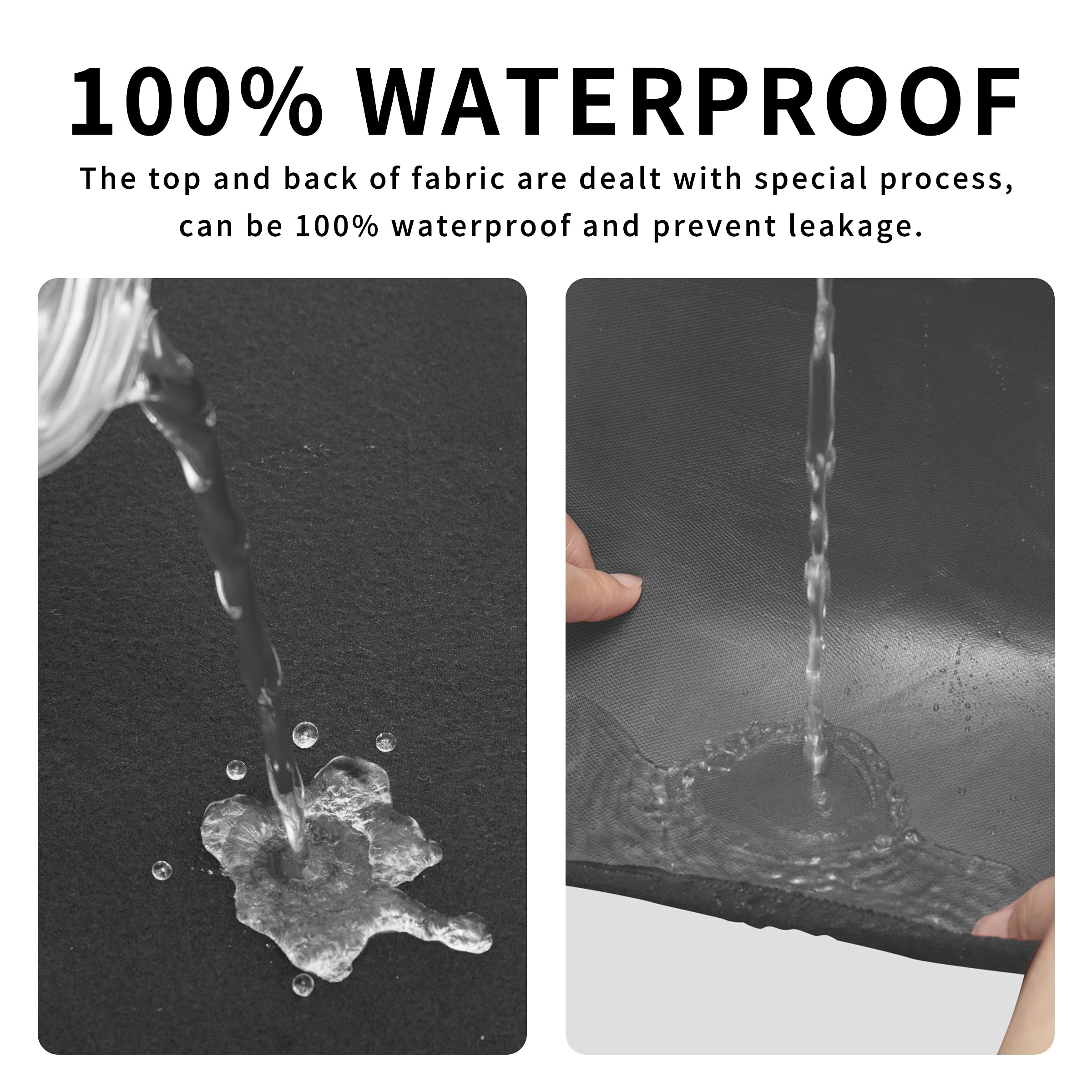 Foto 4 pulgar | Funda Para Otomana, Tela Elástica 100% Impermeable, Fácil De Usar - Venta Internacional.