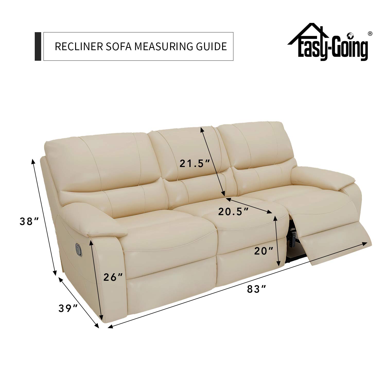 Foto 7 pulgar | Sofá Slipcover, Reclinable, Fácil De Usar, 8 Piezas, Poliéster Elástico - Venta Internacional.