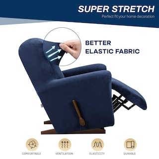 Foto 3 | Fundas para Sillones Reclinables Asnomy Lazy Boy con Velvet Fab - Venta Internacional