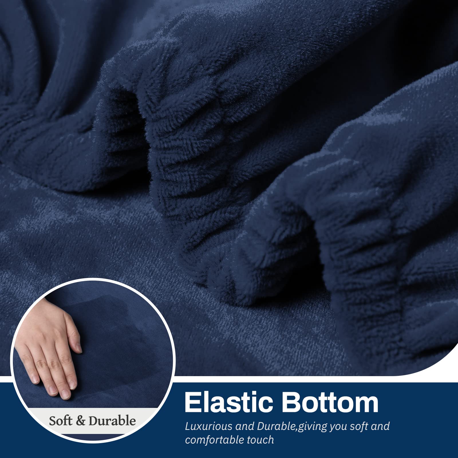 Foto 7 pulgar | Fundas para Sillones Reclinables Asnomy Lazy Boy con Velvet Fab - Venta Internacional