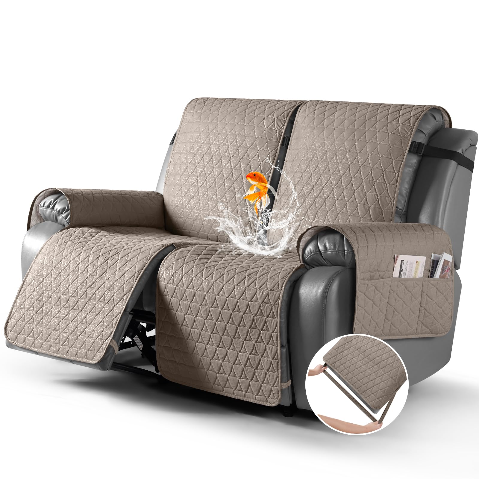 Funda Impermeable para Sofá Reclinable Taococo 2 Plazas - Venta Internacional