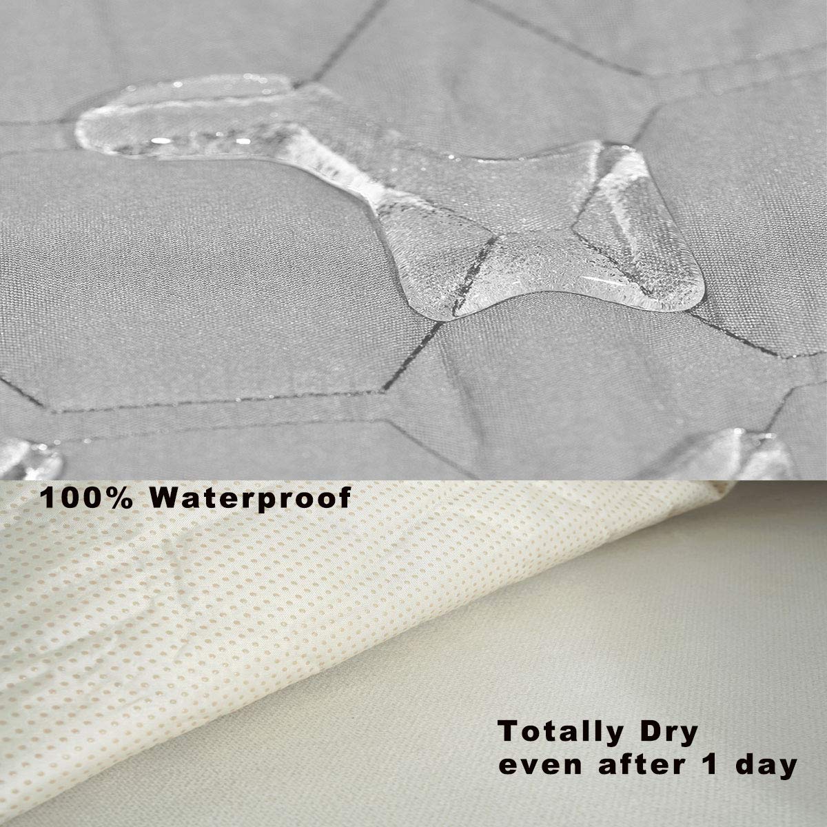 Foto 4 pulgar | Funda Reclinable Rbsc Home, 76 Cm, Impermeable Y Antideslizante, Gris - Venta Internacional.