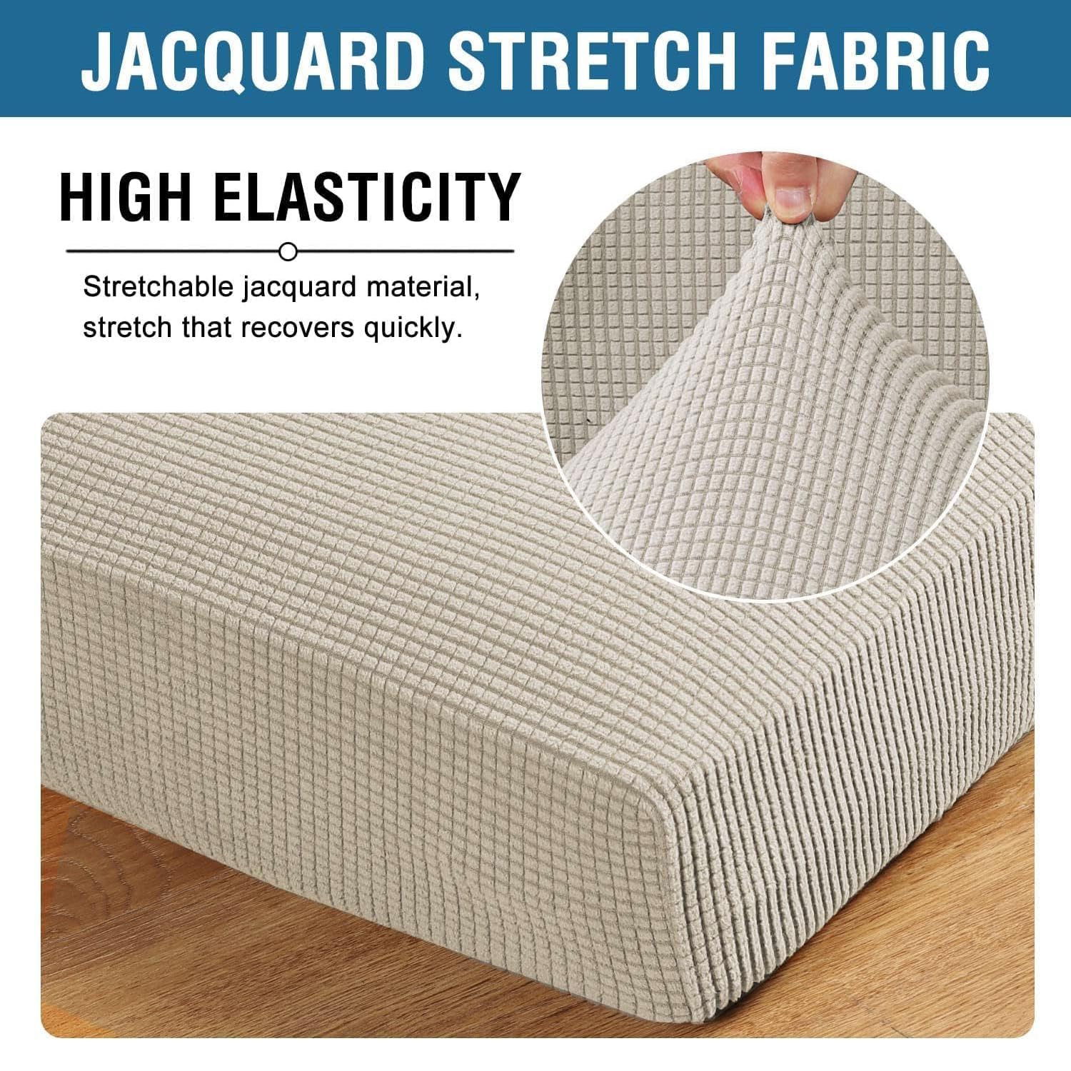 Foto 5 pulgar | Fundas De Cojín H.versailtex Super Stretch Sofá 3 Plazas X3 - Venta Internacional.