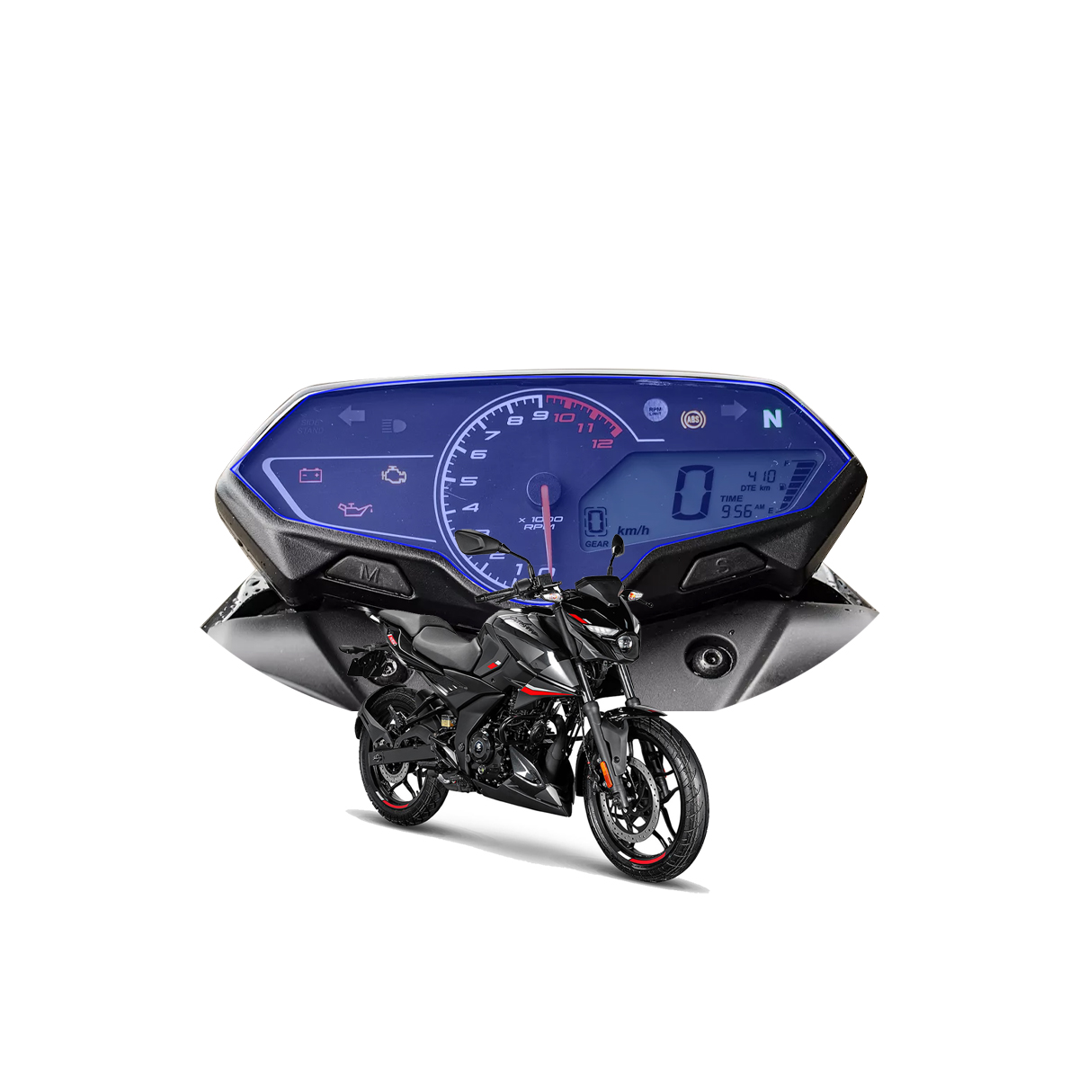 Foto 1 | Mica De Ppf Para Tacómetro De Moto Pulsar N160 / N250 
Transparente Kit De Exteriores