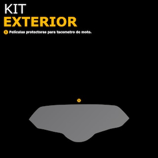 Foto 3 | Mica De Ppf Para Tacómetro De Moto Pulsar N160 / N250
Transparente Kit De Exteriores