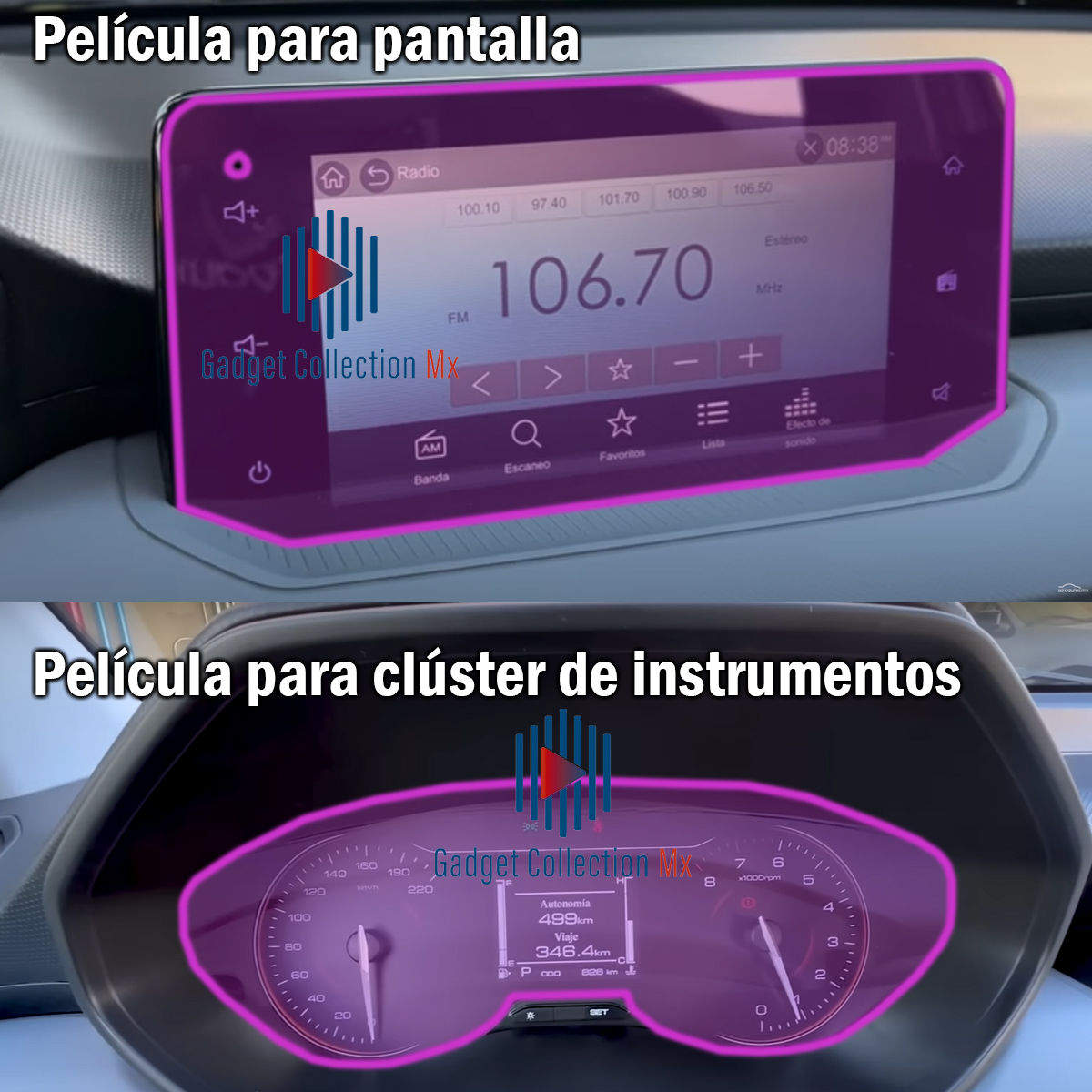 Foto 2 | Protector Interior Para Chevrolet Aveo Lt 2024 Kit Ppf Para Auto