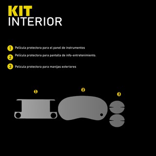 Foto 3 | Protector Interior Para Nissan Versa Advance Cvt 2024 Kit Ppf Para Autos