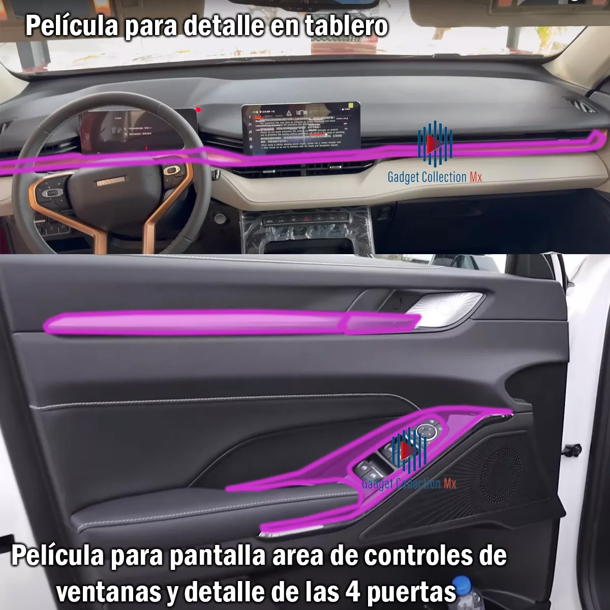 Foto 4 | Protector Interior Para Gwm Haval H6 Luxury 2024 Ppf Para Auto