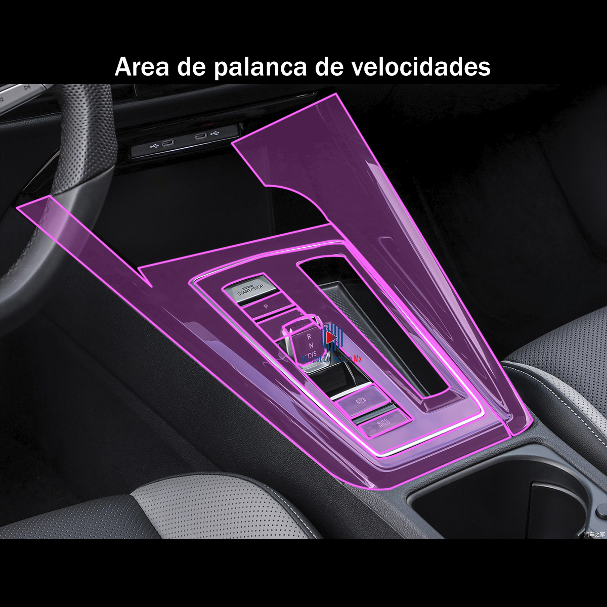 Foto 6 pulgar | Protector Interior Para Golf Gti 2024 Transparente Ppf Para
Auto