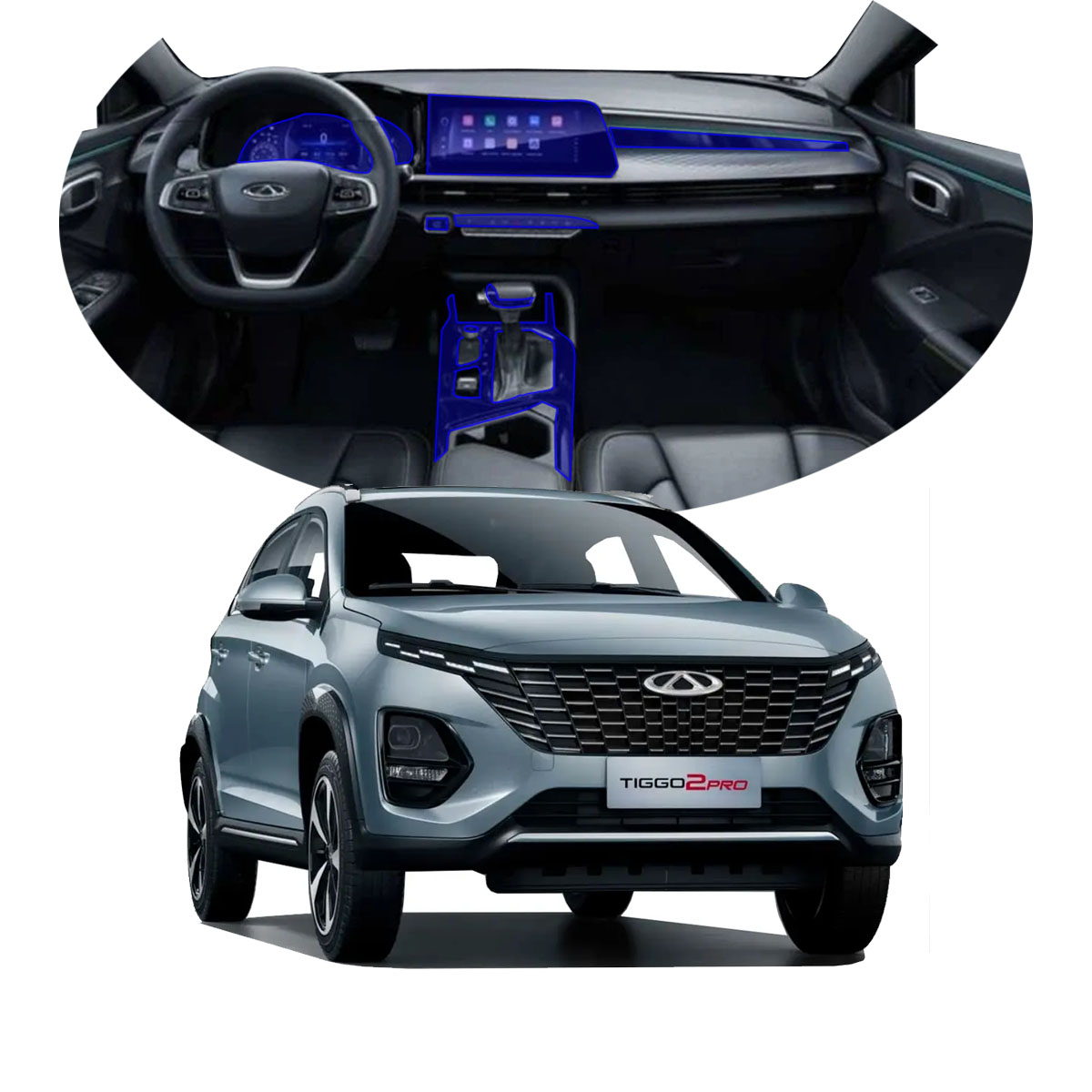 Protector Interior Para Chirey Tiggo 2 Pro Luxury 2024-2025 Ppf
Para Auto