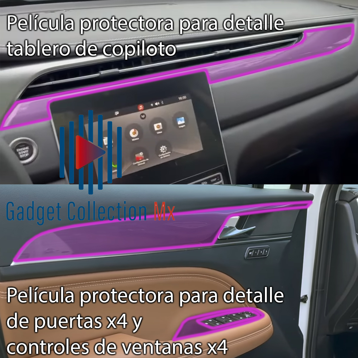 Foto 3 pulgar | Protector Interior Para Puertas De Dodge Journey 2023-2024
Ppf Para Autos