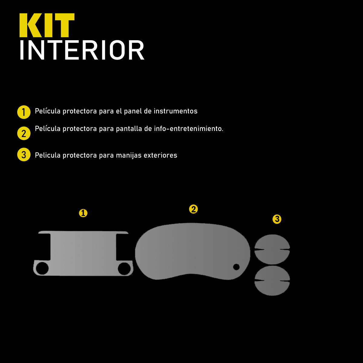 Foto 6 pulgar | Protector Interior Para Nissan Versa Advance Tm 2024 Kit
Ppf Para Auto