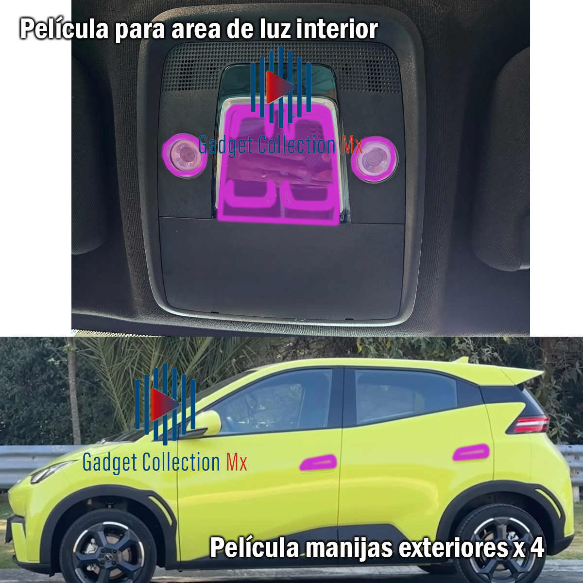 Foto 5 pulgar | Protector Interior Para Byd Dolphin Mini 2024 Ppf Para Auto