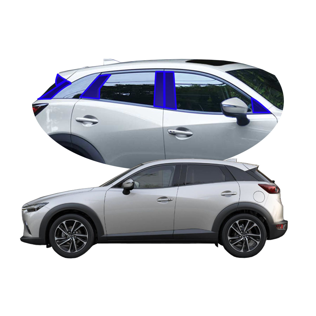 Protector Exterior Para Postes De Mazda Cx-3 2025 Ppf Para
Auto