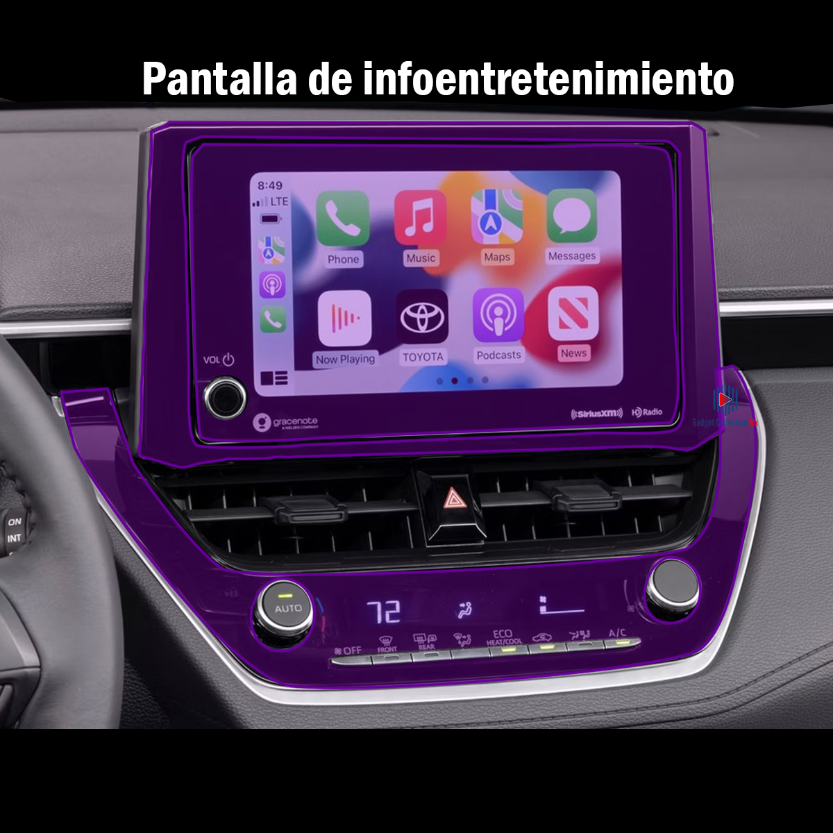 Foto 3 pulgar | Protector Interior Para Toyota Corolla Cross 2024 Ppf Para Auto