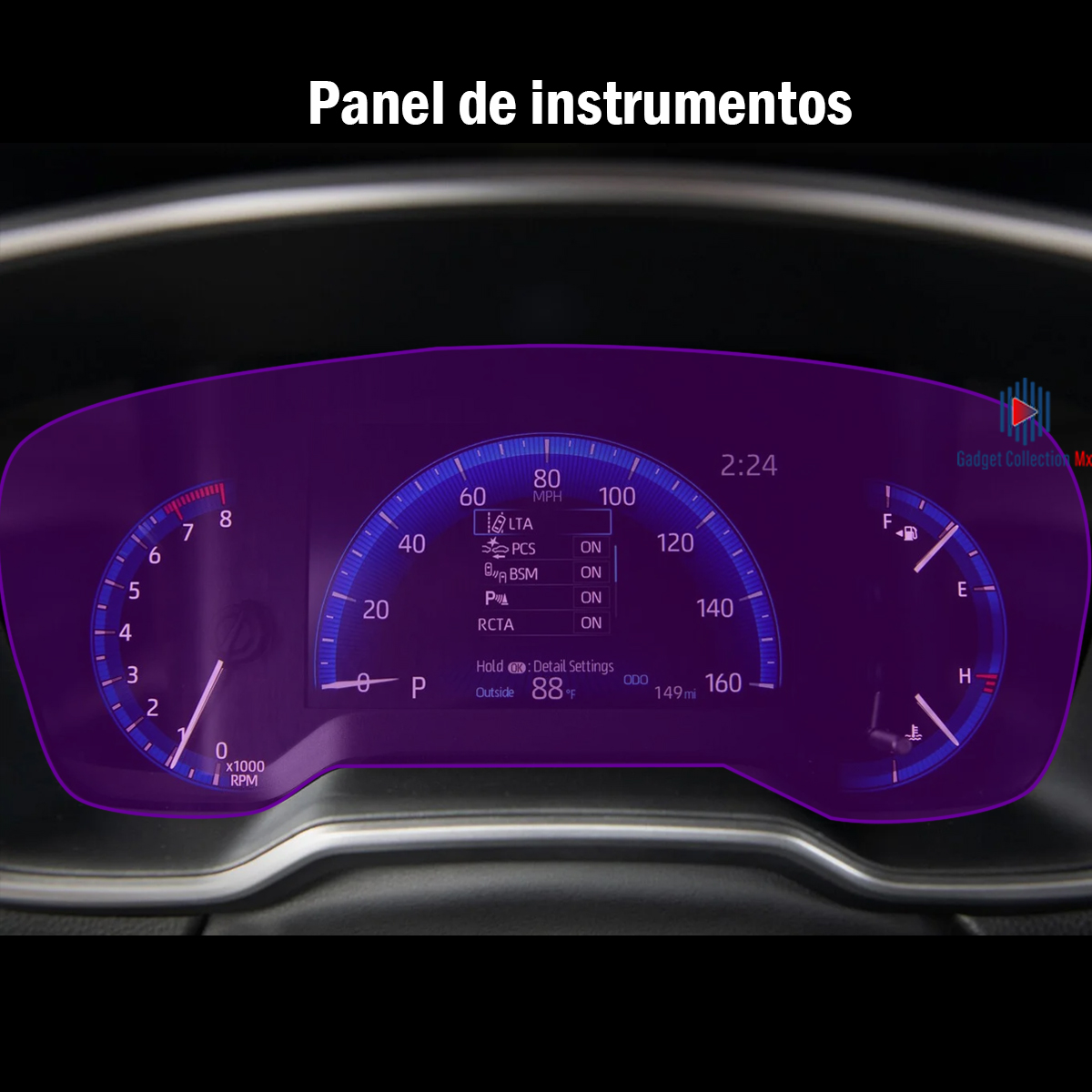 Foto 4 pulgar | Protector Interior Para Toyota Corolla Cross 2024 Ppf Para Auto