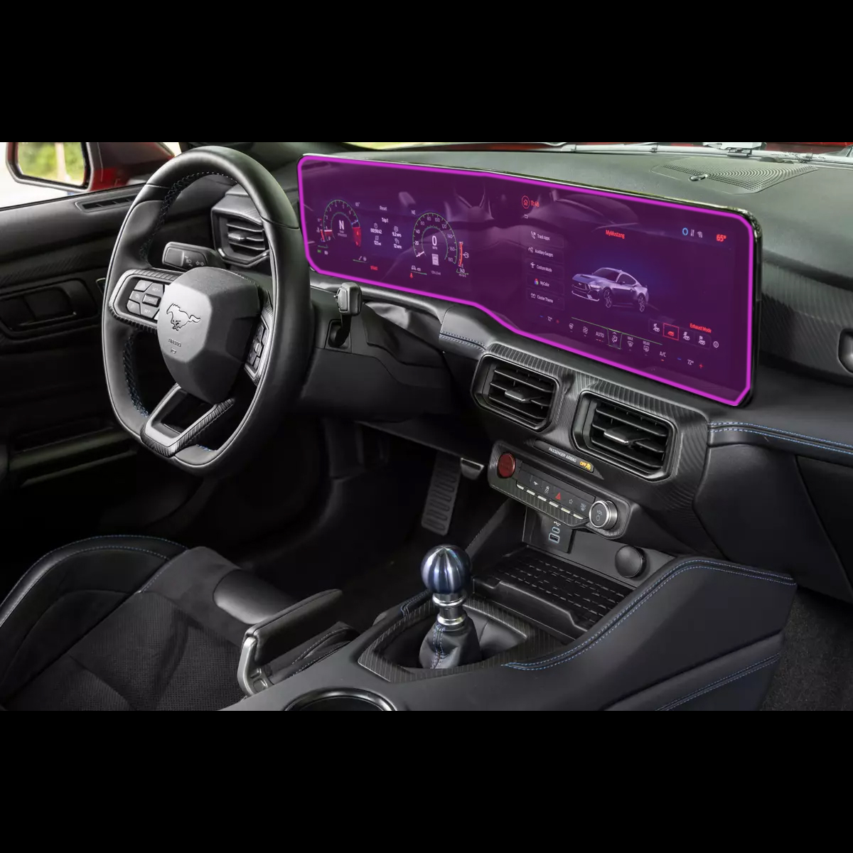 Foto 2 | Protector Interior Para Pantalla De Ford Mustang 2024 Ppf 
Para Auto