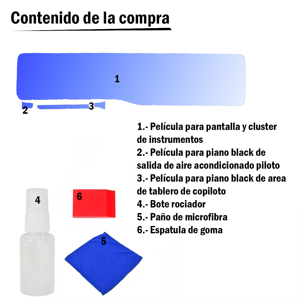 Foto 5 pulgar | Protector Interior Para Pantalla De Ford Mustang 2024 Ppf 
Para Auto