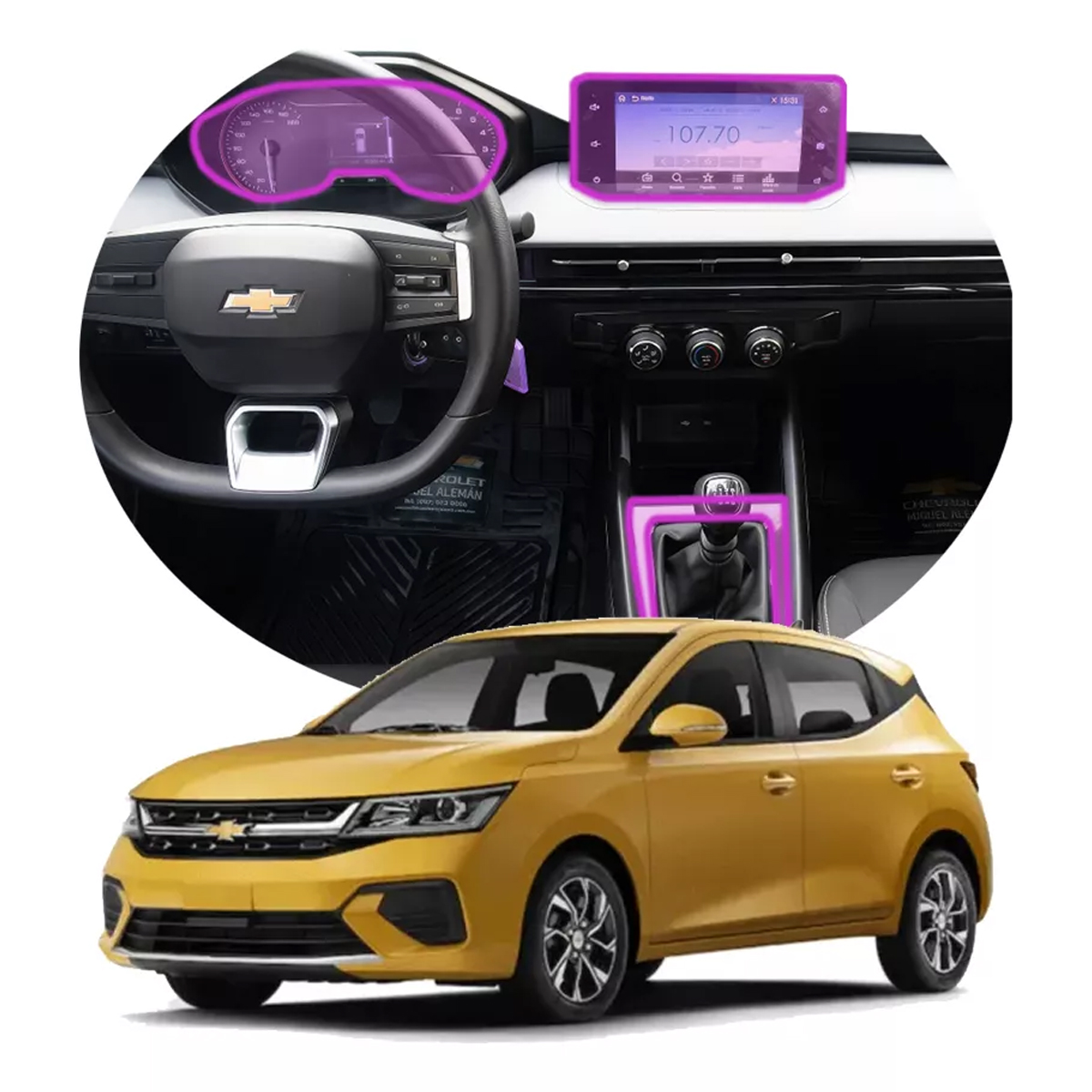 Protector Interior Para Aveo Lt Plus Estándar 2025 Ppf Para
Auto