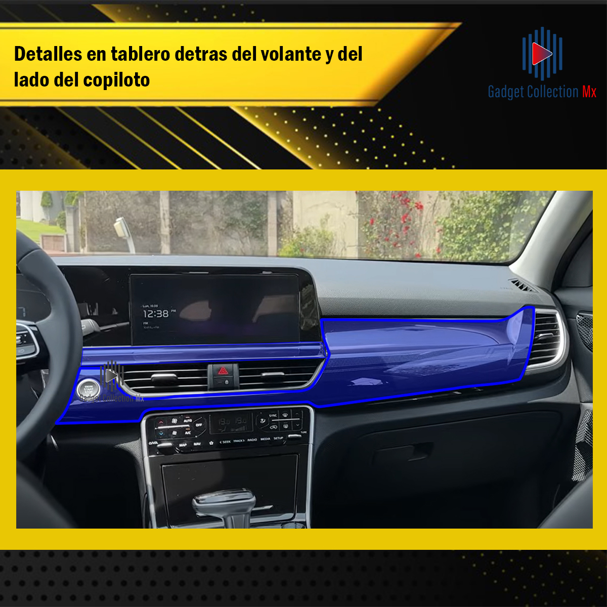 Foto 4 pulgar | Protector Interior Compatible A Kia Seltos Sx 2024 Ppf Para Auto