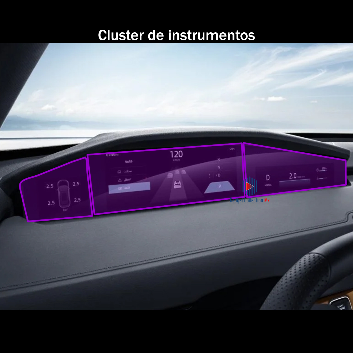Foto 3 | Protector Interior Para Changan Uni-k 2024 Transparente Ppf
Para Auto