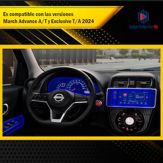 Foto 2 | Protector Interior De Nissan March 2025 Versión Advance Y Exclusive Ppf Para Auto