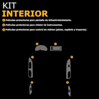 Foto 6 | Protector Interior De Nissan March 2025 Versión Advance Y Exclusive Ppf Para Auto