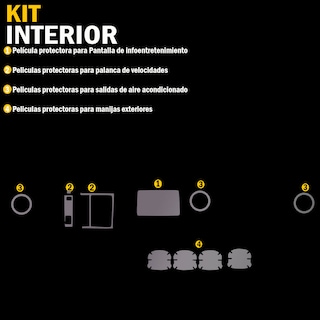 Foto 5 | Protector Interior Para Mazda Cx-3 2025 Color Transparente Ppf
Para Auto