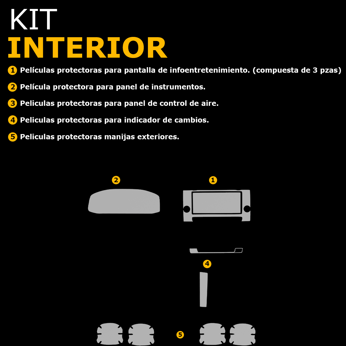 Foto 7 | Protector Interior Para Seat Ateca Style 2024-2025 Ppf Para Auto