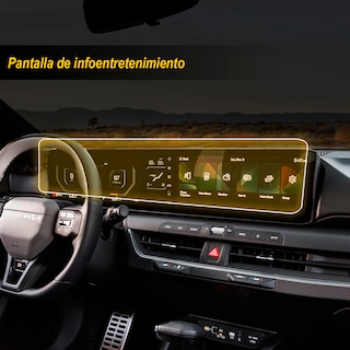 Foto 3 | Protector Interior Compatible A Pantalla De Kia K4 2025 Ppf
Para Auto