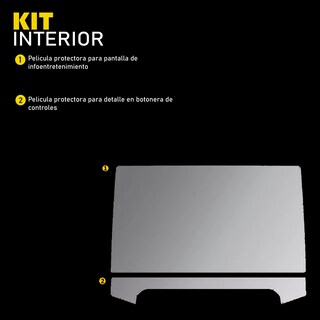 Foto 3 | Protector Interior Para Pantalla De Jeep Compass 2023-2024 Ppf Para Auto
