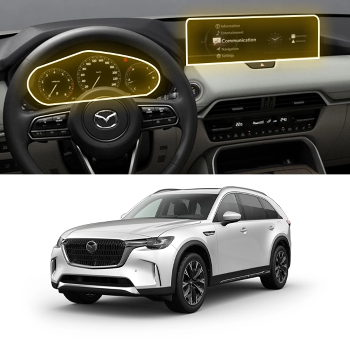 Protector Interior Para Mazda Cx-90 2024 Ppf Para Auto