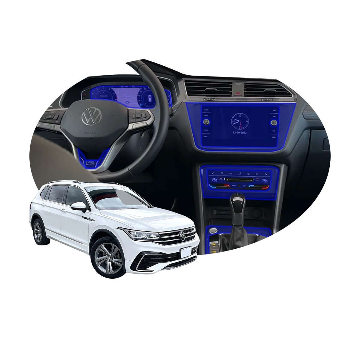 Protector Interior Kit Ppf Para Tiguan R-line 1.4 Y 2.0 2024 Ppf
Para Auto