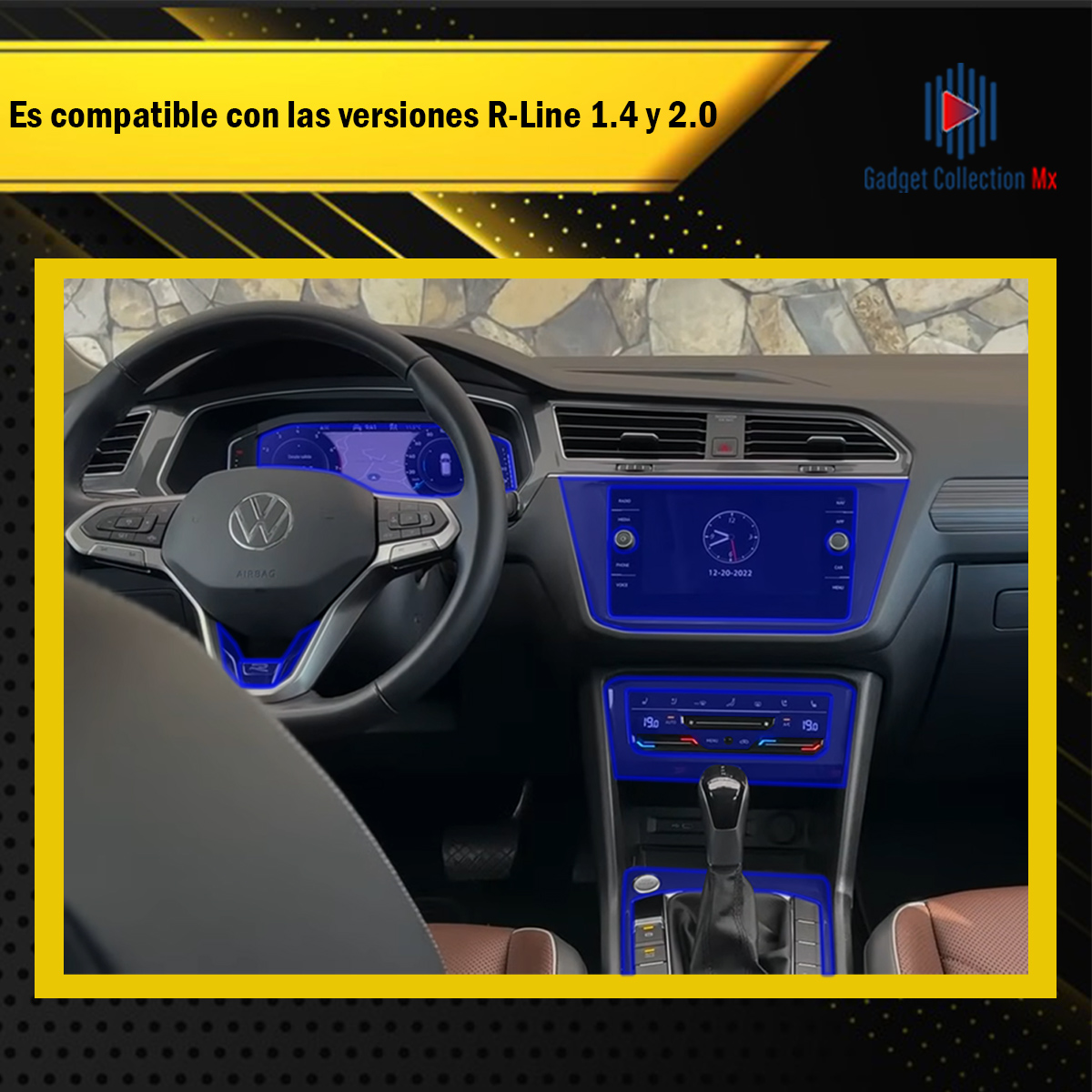 Foto 3 pulgar | Protector Interior Kit Ppf Para Tiguan R-line 1.4 Y 2.0 2024 Ppf
Para Auto
