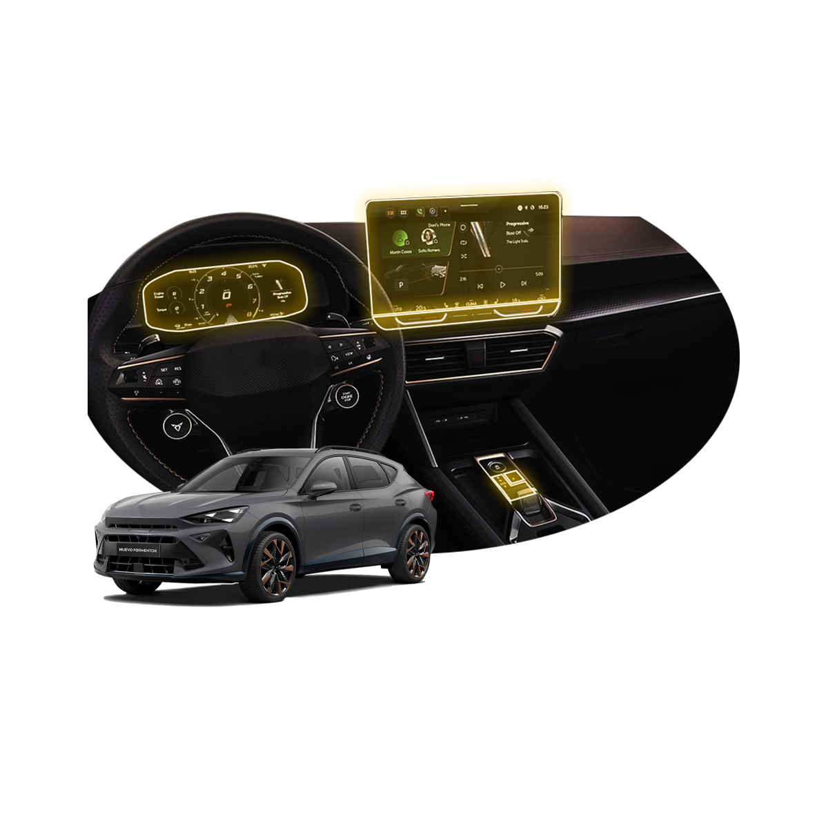 Foto 1 | Protector Interior Para Cupra Formentor 2021-2024 Ppf Para Auto