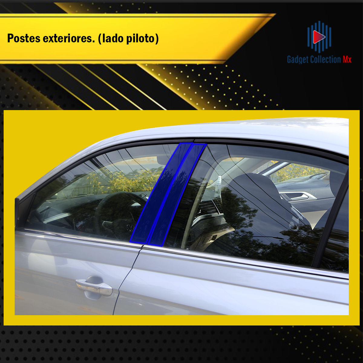 Foto 2 | Protector Exterior Kit Ppf Para Postes Del Vw Virtus 2024 Ppf
Para Auto