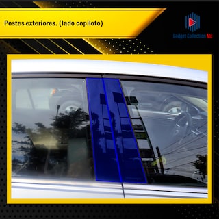 Foto 3 | Protector Exterior Kit Ppf Para Postes Del Vw Virtus 2024 Ppf
Para Auto