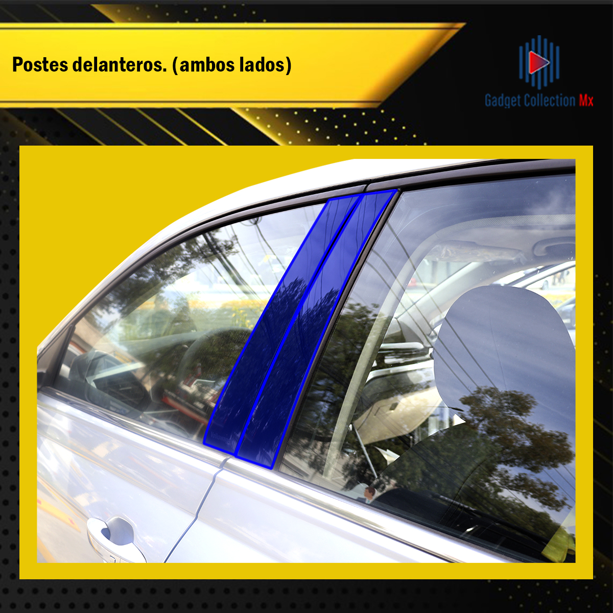 Foto 5 pulgar | Protector Exterior Kit Ppf Para Postes Del Vw Virtus 2024 Ppf
Para Auto
