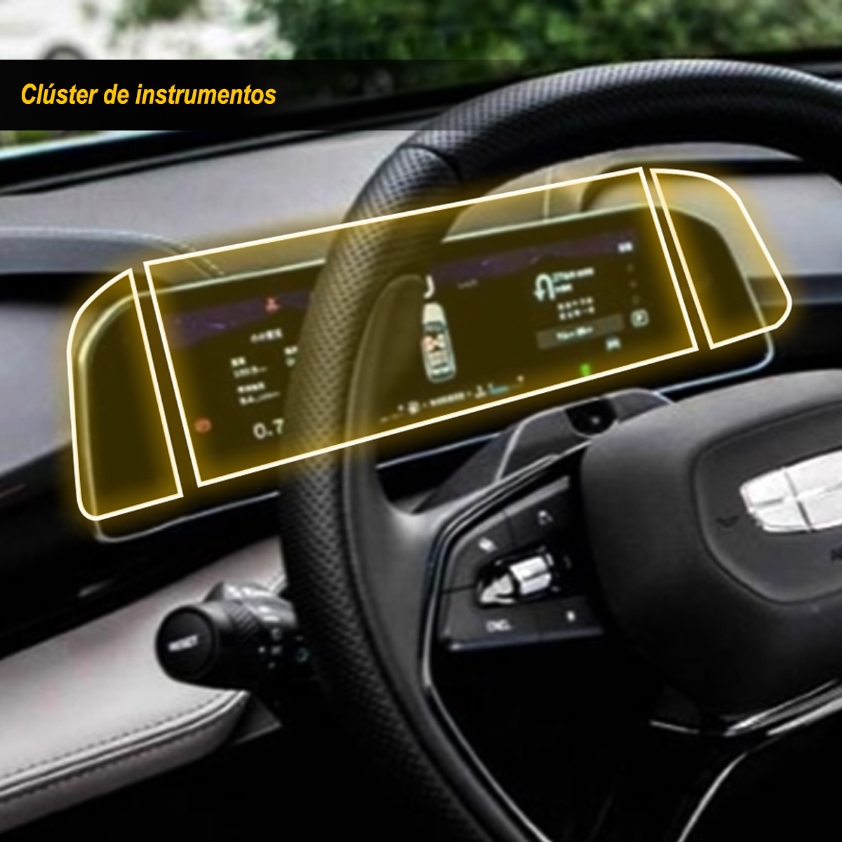 Foto 4 | Protector Interior Para Geely Cityray 2025 Color Transparente
Ppf Para Auto
