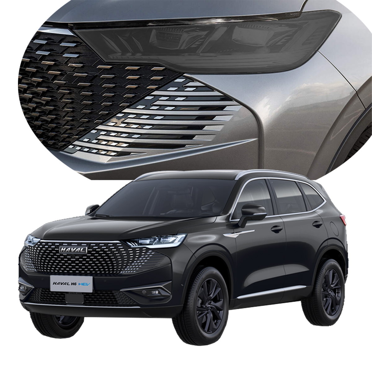 Foto 1 | Protector Exterior Para Faros De Haval H6 Hibrido Ppf Para Auto