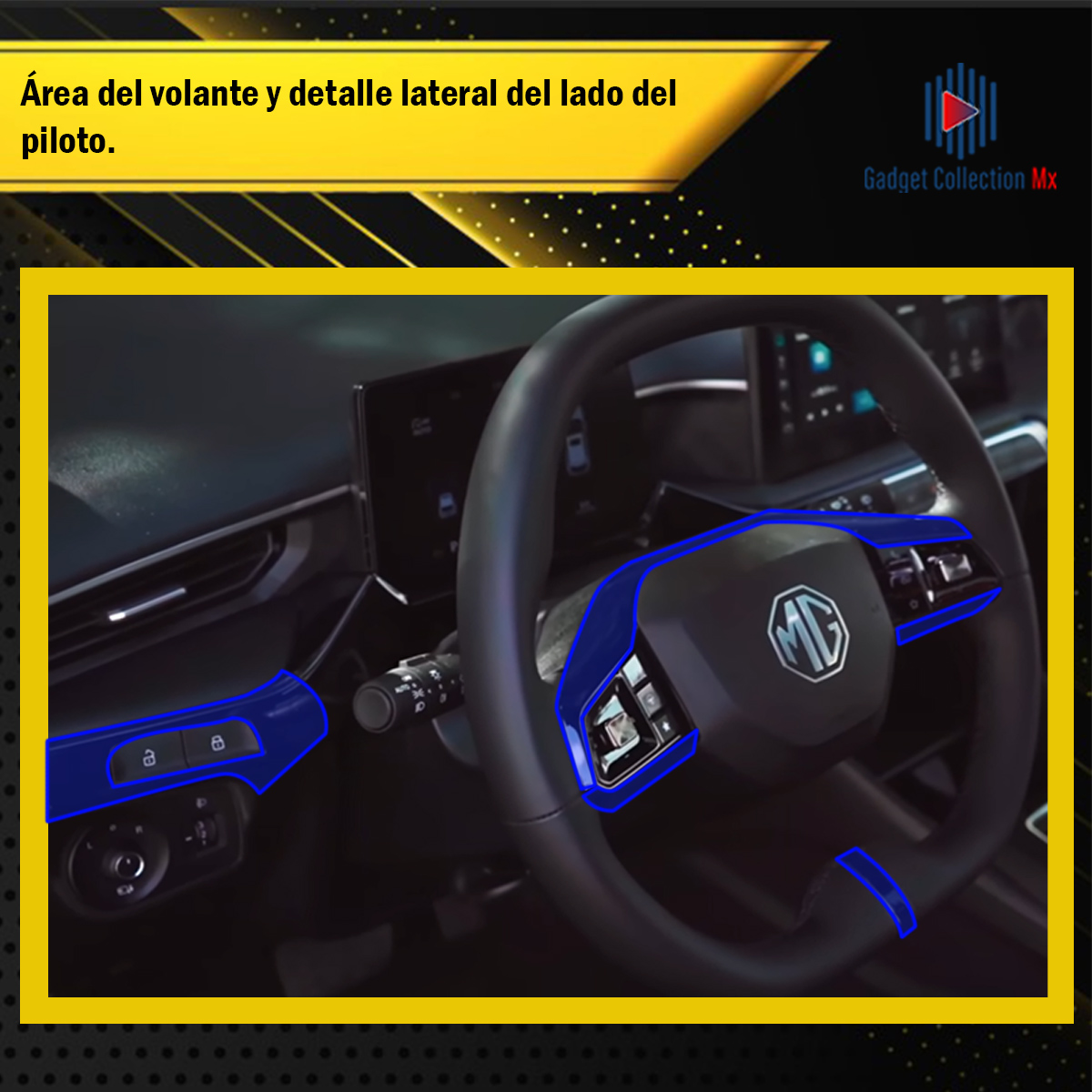 Foto 5 pulgar | Protector Interior Para Mg 3 Versiones Híbrido, Excite Y Elegance
Ppf Para Auto
