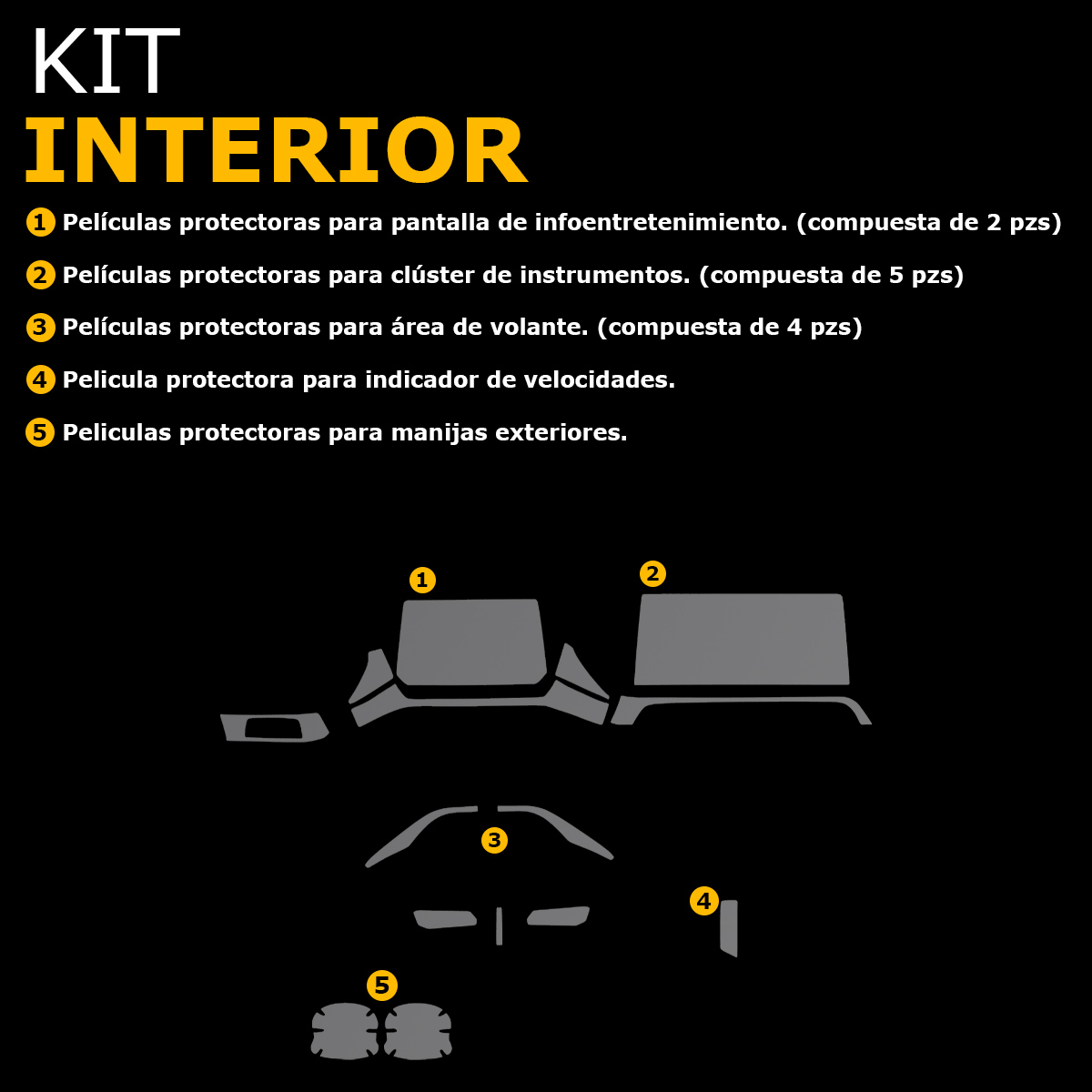 Foto 7 pulgar | Protector Interior Para Mg 3 Versiones Híbrido, Excite Y Elegance
Ppf Para Auto